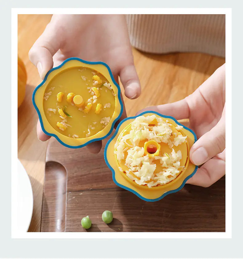 Manual Garlic and Spice Crusher for Kitchen Use