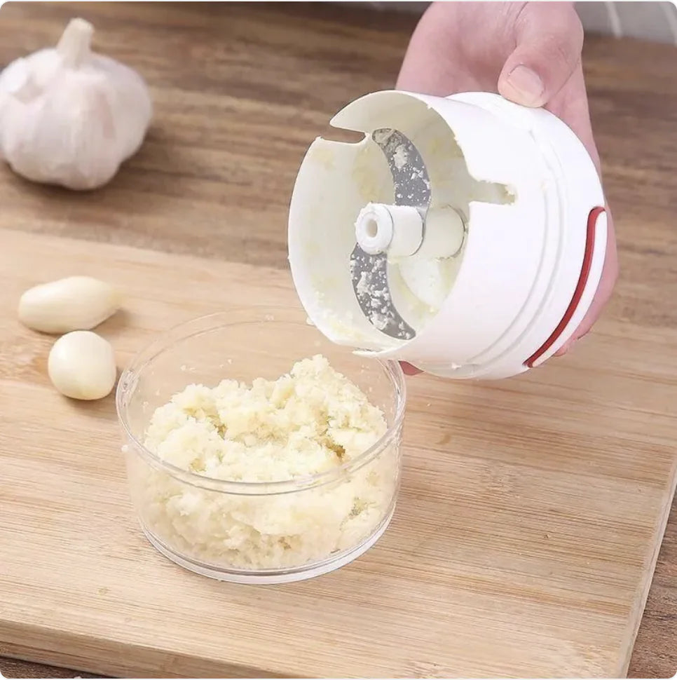 Mini Plastic Garlic Crusher