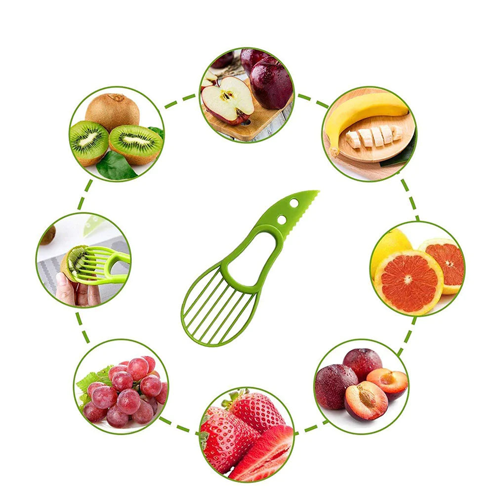 Multifunctional Avocado Slicer and Fruit Peeling Knife