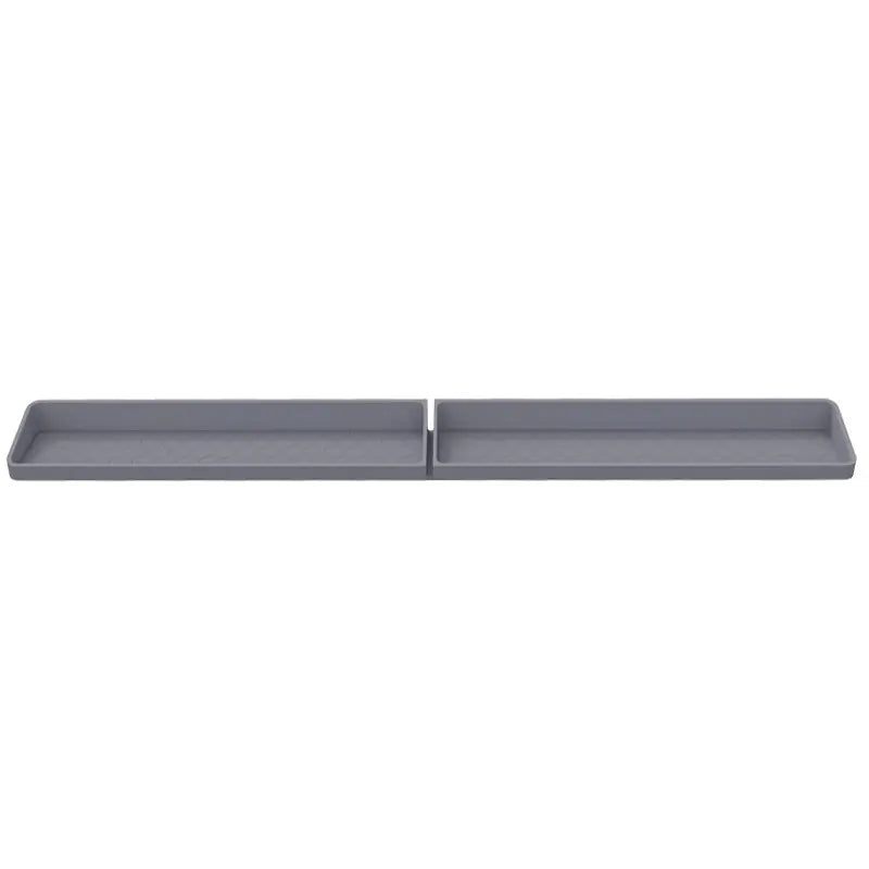 Silicone Stove Mat and Spice Rack Organizer Combo