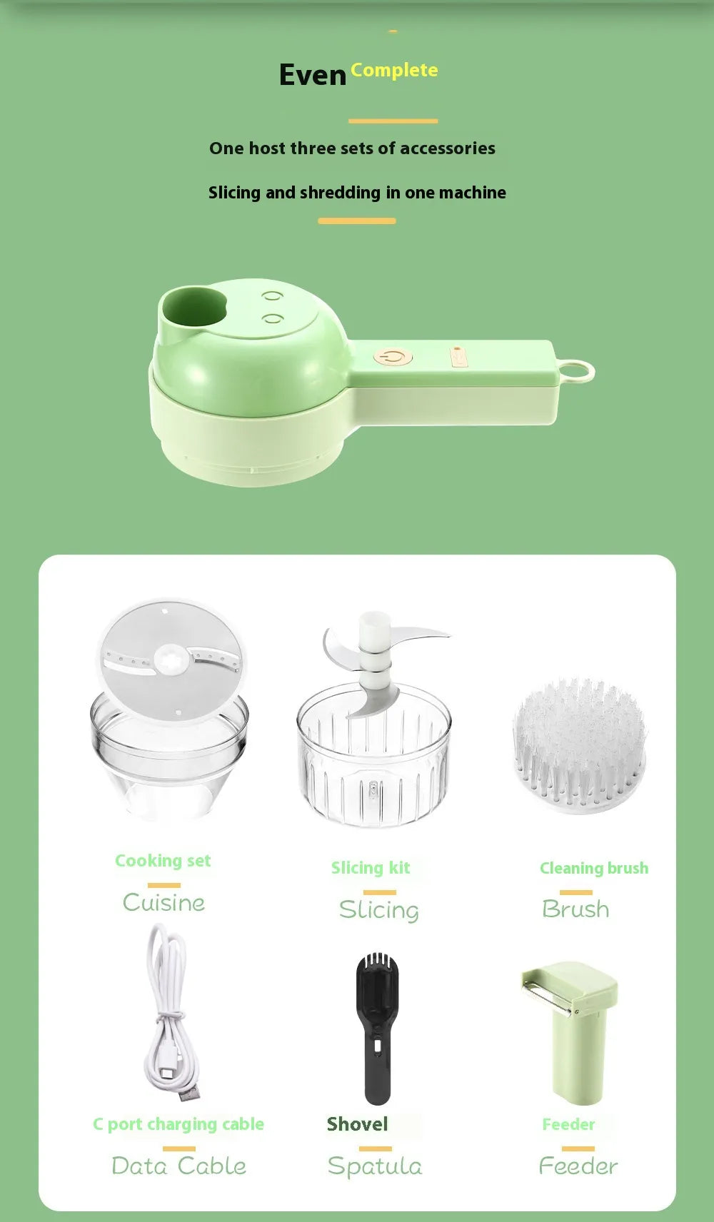 Multifunction Handheld Processing Machine