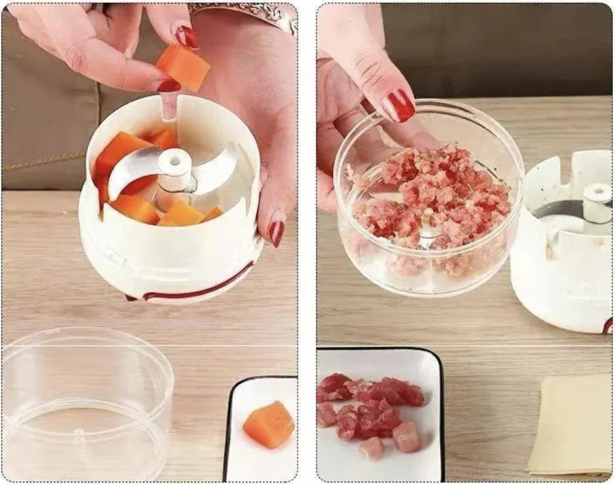 Mini Plastic Garlic Crusher