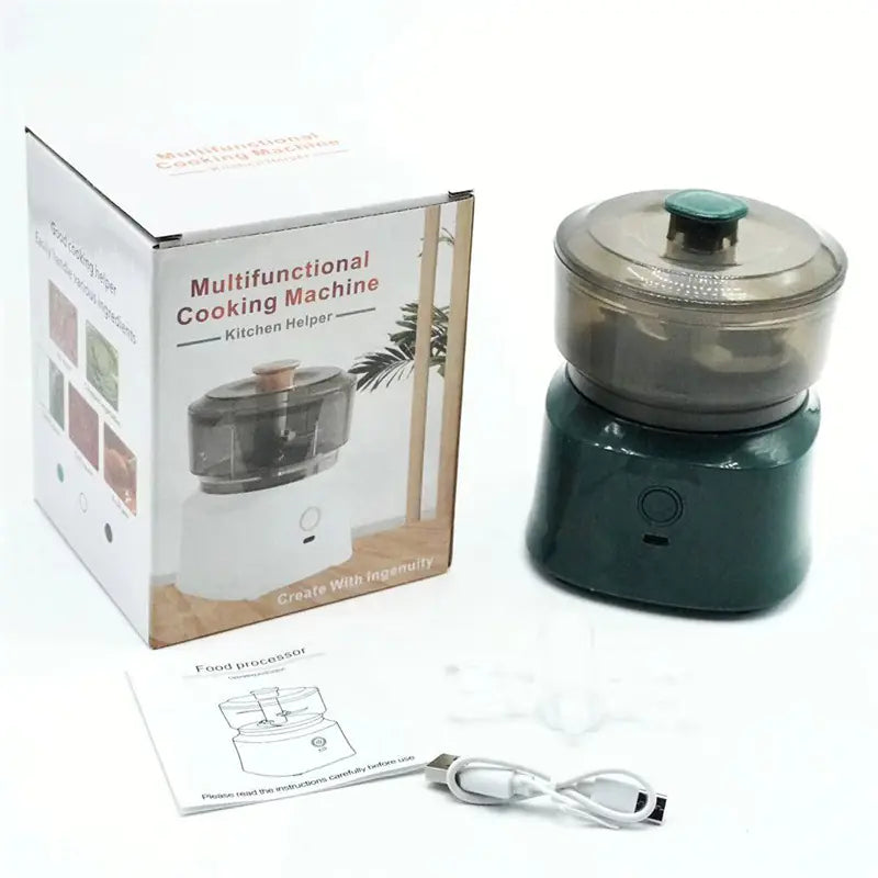 Mini Wireless Electric Garlic Press and Masher