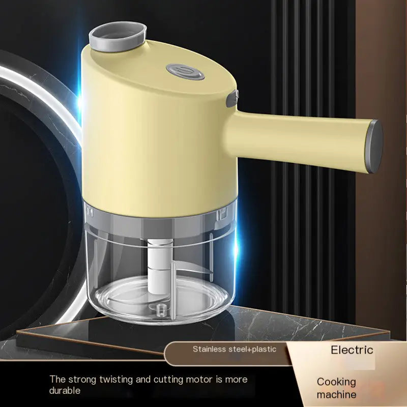 Electric Garlic Chopper and Slicer for Home Use